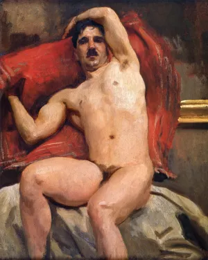 A Sicilian Peasant by John Singer Sargent - Hand-Painted Oil Painting Reproduction