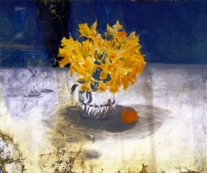 Daffodils in a Vase by John Singer Sargent - Hand-Painted Oil Painting Reproduction
