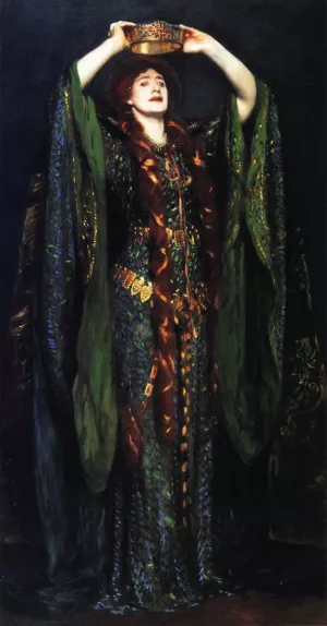 Ellen Terry as Lady Macbeth by John Singer Sargent - Hand-Painted Oil Painting Reproduction