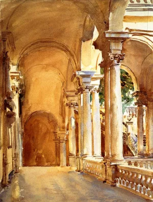 Genoa, the University by John Singer Sargent Oil Painting Reproduction