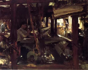 Granada: The Weavers by John Singer Sargent Oil Painting Reproduction