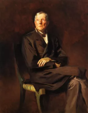 John D. Rockefeller by John Singer Sargent Oil Painting Reproduction