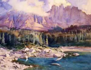 Karer See by John Singer Sargent Oil Painting Reproduction