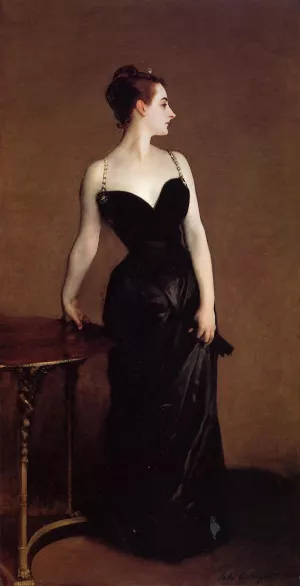 Madame X also known as Madame Pierre Gautreau by John Singer Sargent Oil Painting Reproduction