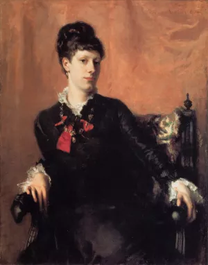 Miss Frances Sherborne Ridley Watts by Oil Painting Reproduction