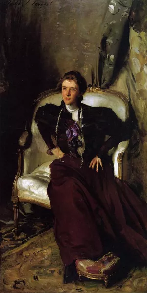 Mrs. Charles Thursby Alice Brisbane by Oil Painting Reproduction