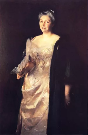 Mrs. William Playfair by Oil Painting Reproduction