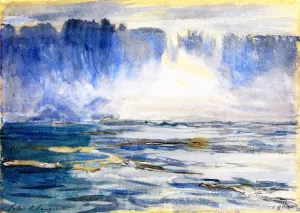 Niagara Falls by John Singer Sargent - Hand-Painted Oil Painting Reproduction