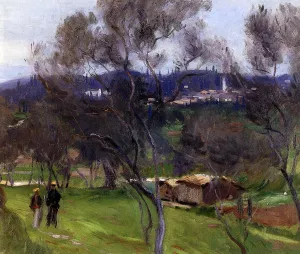 Olive Trees, Corfu by John Singer Sargent Oil Painting Reproduction