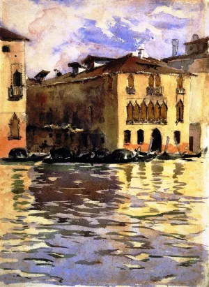 Palazzo Foscari by Oil Painting Reproduction
