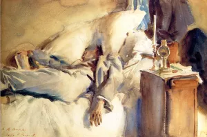 Peter Harrison Asleep by John Singer Sargent - Hand-Painted Oil Painting Reproduction