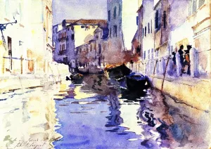 Rio Eremite by John Singer Sargent - Hand-Painted Oil Painting Reproduction