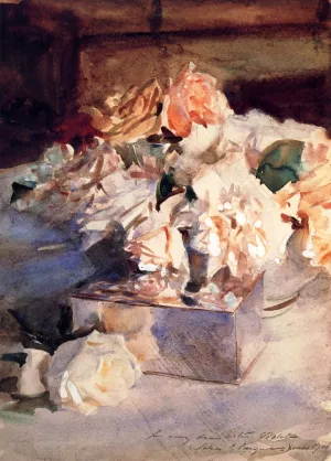 Roses by John Singer Sargent Oil Painting Reproduction