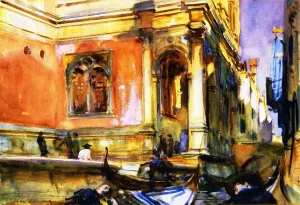 Scuola Grande di San Rocco by John Singer Sargent - Hand-Painted Oil Painting Reproduction