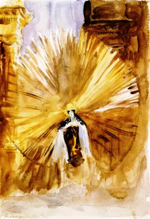 St Teresa of Avila by John Singer Sargent - Hand-Painted Oil Painting Reproduction