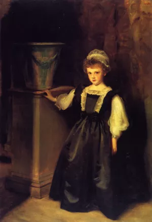 The Honorable Laura Lister by Oil Painting Reproduction